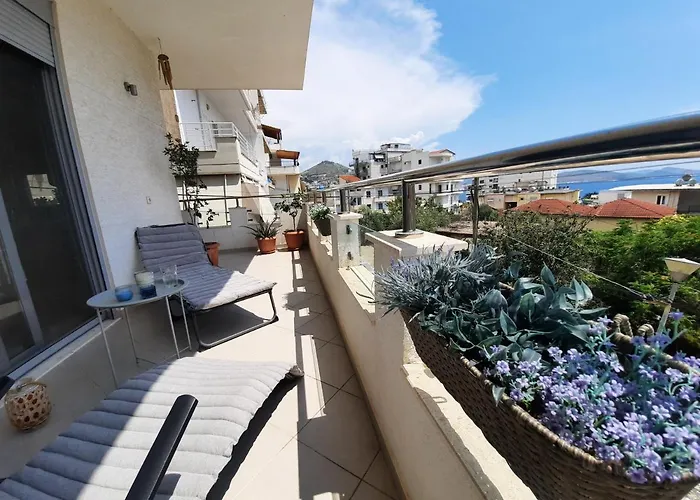 Blue Fish Saranda Apartment Daire *